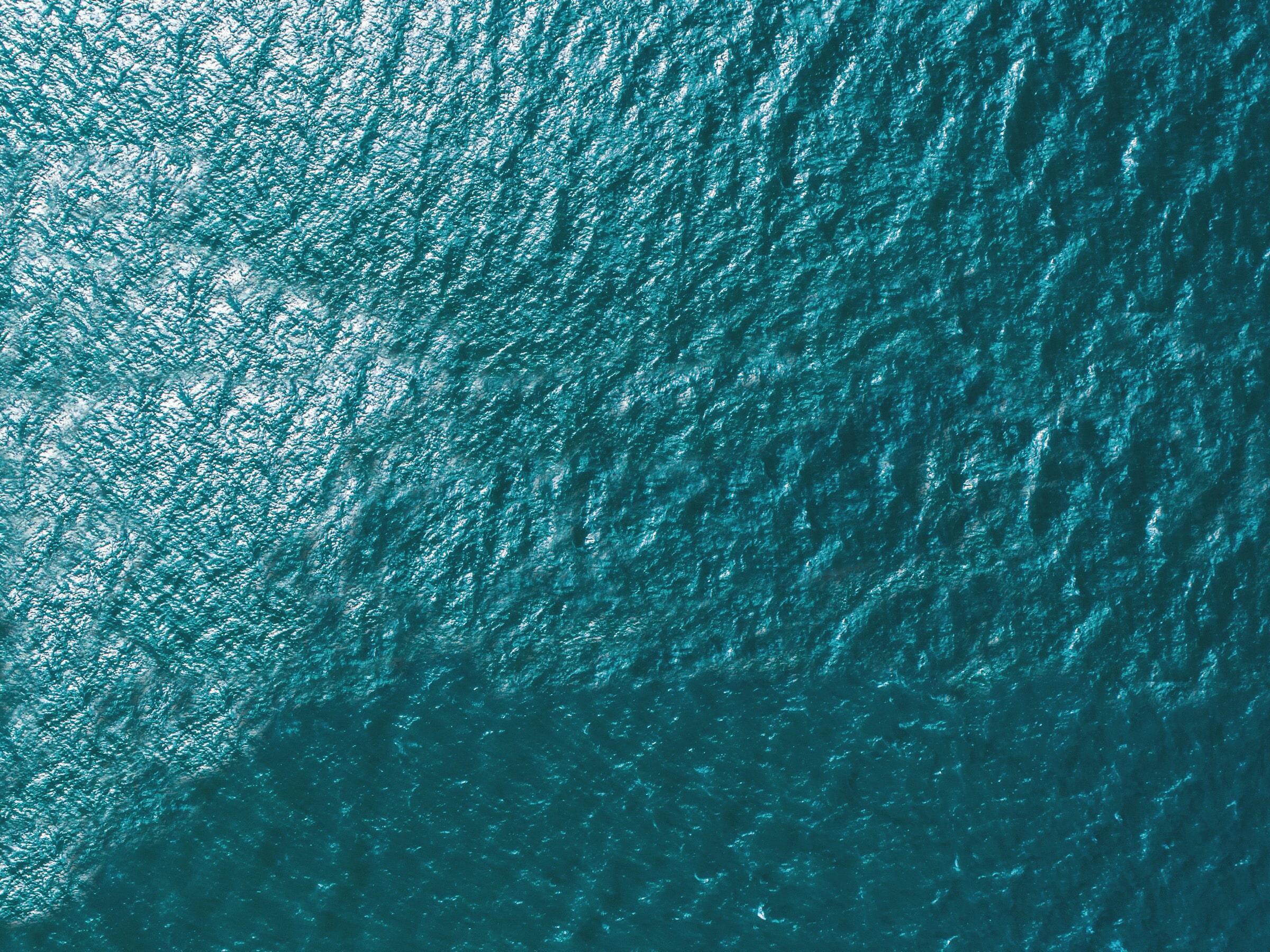 Blue ocean surface